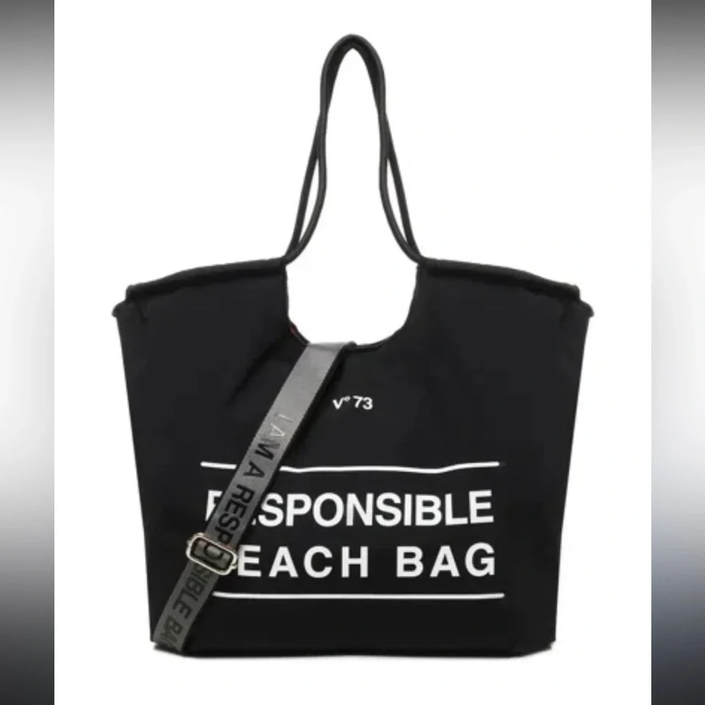 V73 BEACH BAG BLACK - Picture 3 of 10
